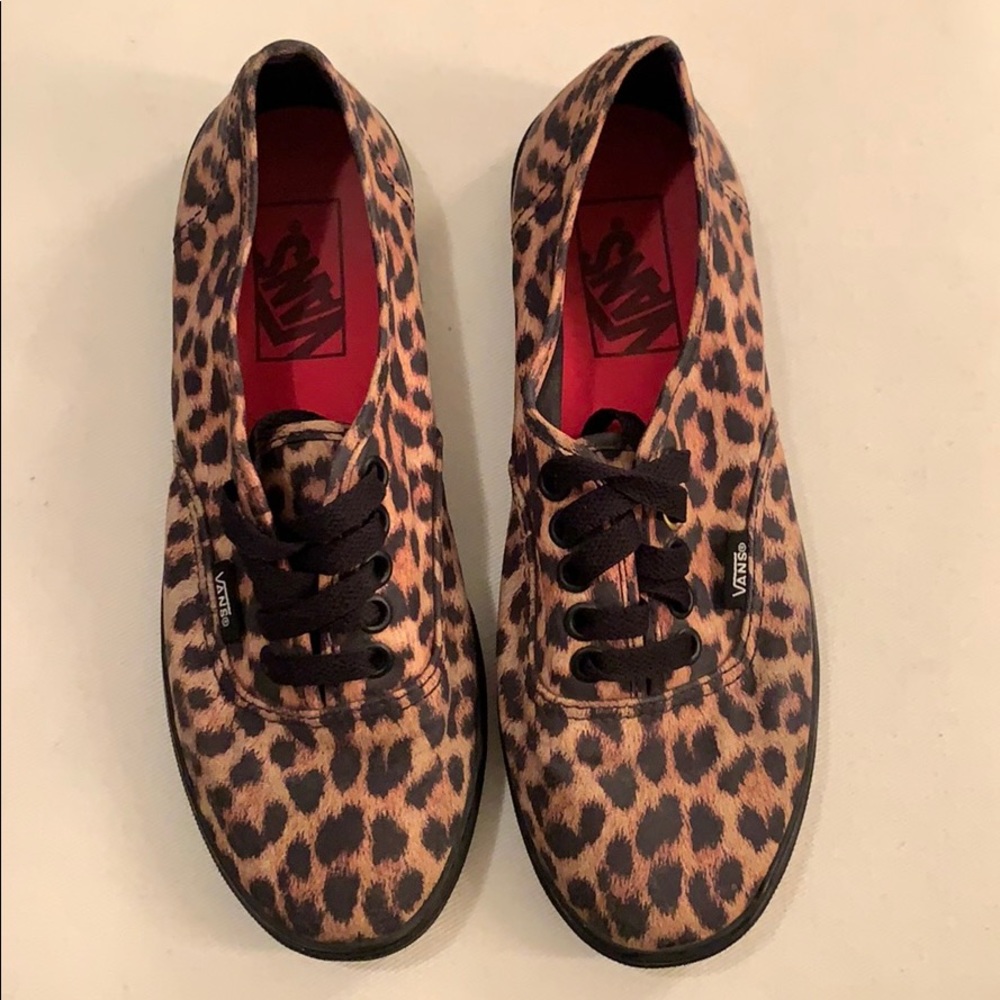 Cheetah Print Vans